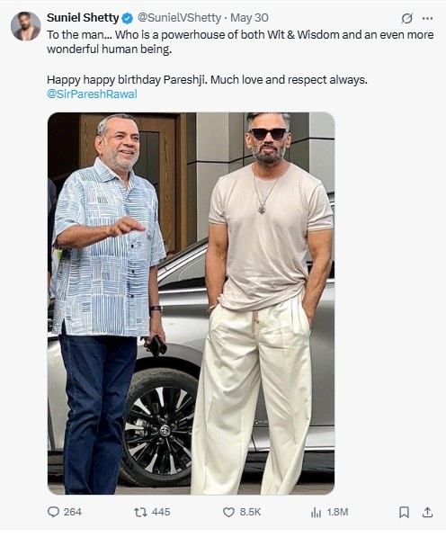 परेश रावल लौटे 'हेरा फेरी 3